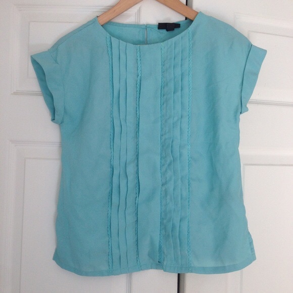 Jason Wu for Target Blue Ruffle Front Blouse - Picture 4 of 4